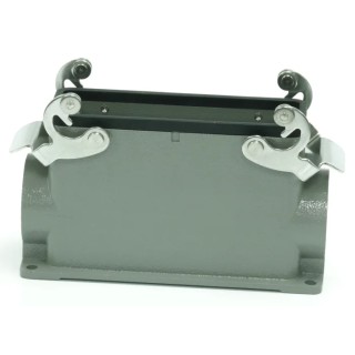 RS PRO Heavy Duty Power Connector Housing Surface Mount Die Cast Aluminium IP65 RS-H24B 208-4039