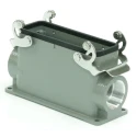 RS PRO Heavy Duty Power Connector Housing Surface Mount Die Cast Aluminium IP65 RS-H24B 208-4039