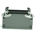 RS PRO Heavy Duty Power Connector Housing 2 Lever Surface Mount Die Cast Aluminium IP65 RS-H24B 208-4045