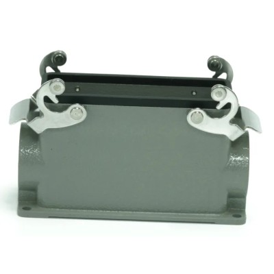 RS PRO Heavy Duty Power Connector Housing 2 Lever Surface Mount Die Cast Aluminium IP65 RS-H24B 208-4045
