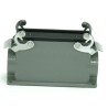 RS PRO Heavy Duty Power Connector Housing 2 Lever Surface Mount Die Cast Aluminium IP65 RS-H24B 208-4045