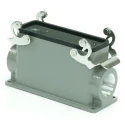 RS PRO Heavy Duty Power Connector Housing 2 Lever Surface Mount Die Cast Aluminium IP65 RS-H24B 208-4045