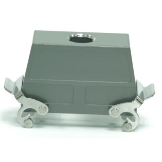 RS PRO Heavy Duty Power Connector Housing 2 Lever Locking, Aluminium Die Cast, IP65, PG21 Thread 208-4080