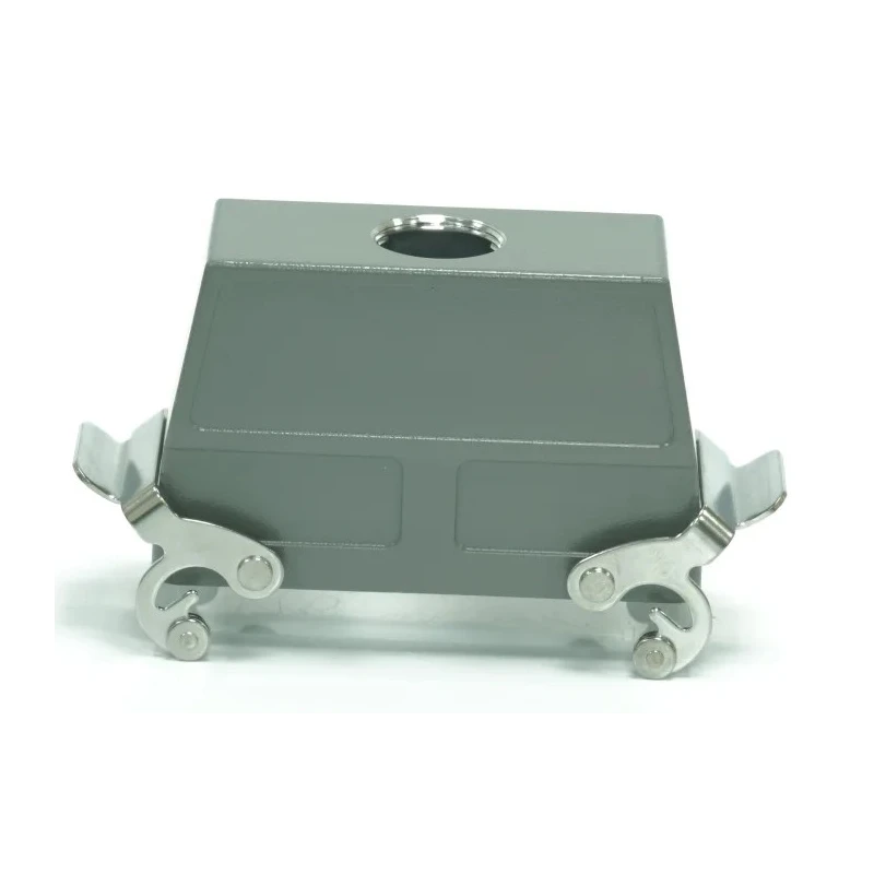 RS PRO Heavy Duty Power Connector Housing 2 Lever Locking, Aluminium Die Cast, IP65, PG21 Thread 208-4080