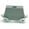 RS PRO Heavy Duty Power Connector Housing 2 Lever Locking, Aluminium Die Cast, IP65, PG21 Thread 208-4080