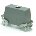 RS PRO Heavy Duty Power Connector Housing 2 Lever Locking, Aluminium Die Cast, IP65, PG21 Thread 208-4080
