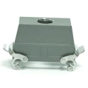 RS PRO Heavy Duty Power Connector Housing Top Mount Die Cast Aluminium IP65 2 Lever Locking RS PRO 208-4078