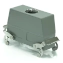RS PRO Heavy Duty Power Connector Housing Top Mount Die Cast Aluminium IP65 2 Lever Locking RS PRO 208-4078