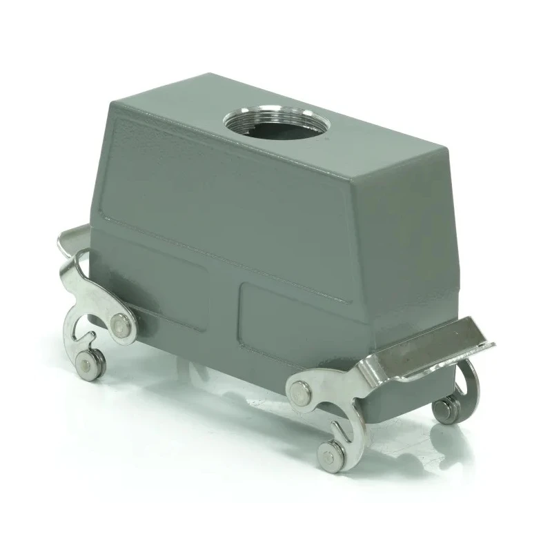 RS PRO Heavy Duty Power Connector Housing Top Mount Die Cast Aluminium IP65 2 Lever Locking RS PRO 208-4078
