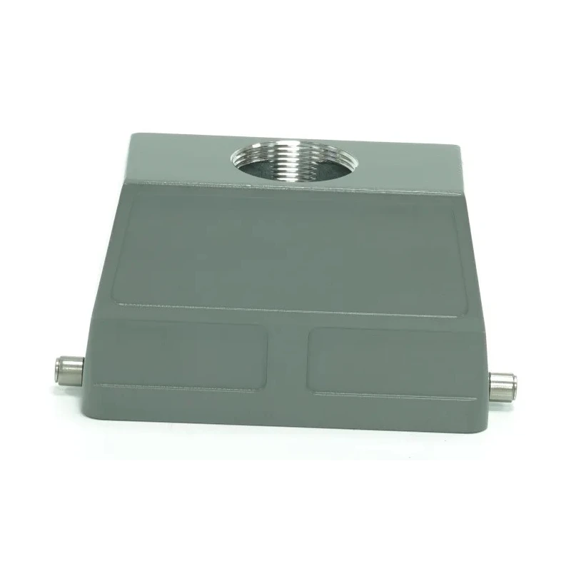 RS PRO Heavy Duty Power Connector Housing, Die Cast Aluminium, IP65, Top Mount, PG29 Thread, 2 Levers 208-4076