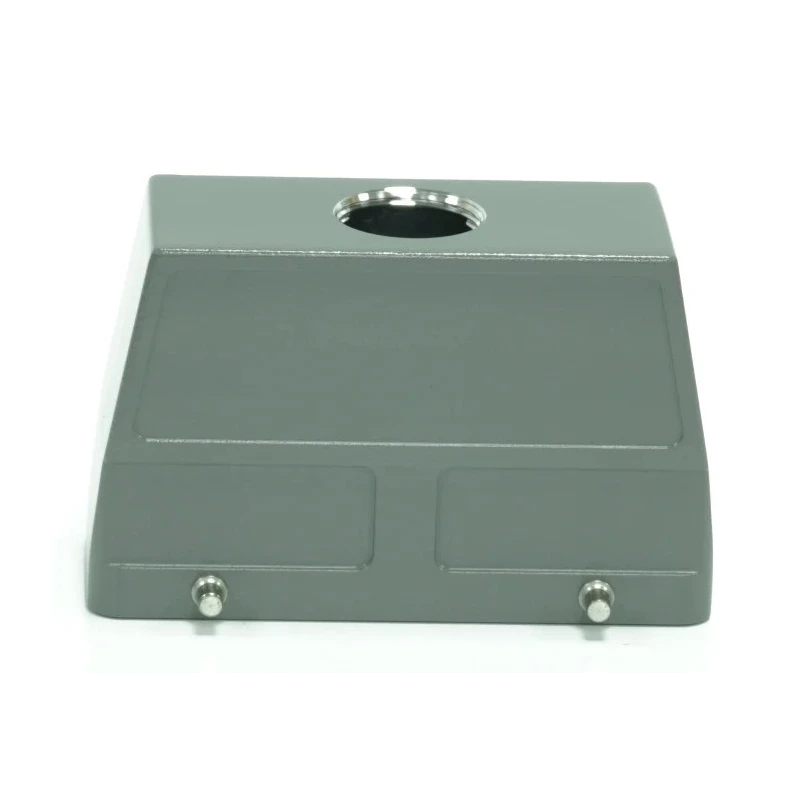 RS PRO Heavy Duty Power Connector Housing Die Cast Aluminium Body IP65 Top Mount with 4 Levers PG21 Thread Size 208-4084
