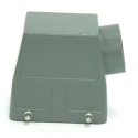 RS PRO Heavy Duty Power Connector Housing Side Mount, Die Cast Aluminium, IP65, 4 Levers 208-4115