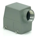 RS PRO Heavy Duty Power Connector Housing Side Mount, Die Cast Aluminium, IP65, 4 Levers 208-4115