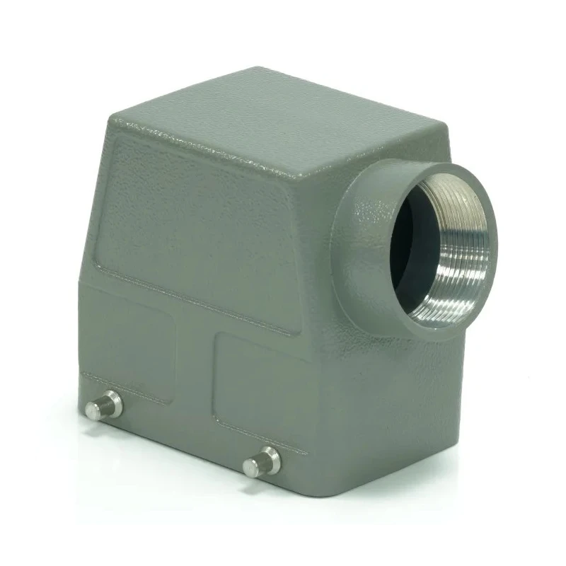RS PRO Heavy Duty Power Connector Housing Side Mount, Die Cast Aluminium, IP65, 4 Levers 208-4115