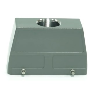 RS PRO Heavy Duty Power Connector Housing 4, RS-H24B Die Cast Aluminium Top Mount IP65 4-Lever PG29 208-4085