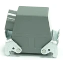 RS PRO Heavy Duty Power Connector Housing, Die Cast Aluminium Body, IP65, Side Mount, 2 Lever Locking RS PRO 208-4111