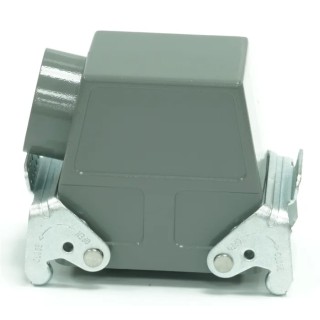 RS PRO Heavy Duty Power Connector Housing, Die Cast Aluminium Body, IP65, Side Mount, 2 Lever Locking RS PRO 208-4111