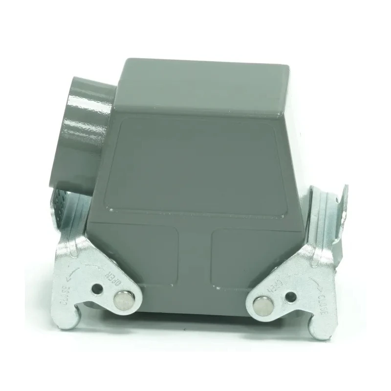 RS PRO Heavy Duty Power Connector Housing, Die Cast Aluminium Body, IP65, Side Mount, 2 Lever Locking RS PRO 208-4111