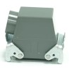 RS PRO Heavy Duty Power Connector Housing, Die Cast Aluminium Body, IP65, Side Mount, 2 Lever Locking RS PRO 208-4111