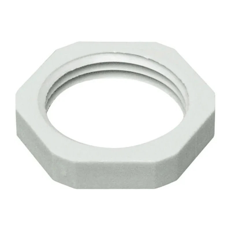 SIB Grey Fibreglass Reinforced Polyamide Cable Gland Locknut PG7 Thread G4107010