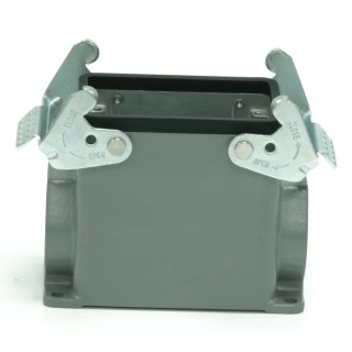 RS PRO Heavy Duty Power Connector Housing 2 Lever Surface Mount Die Cast Aluminium IP65 RS-H32A 208-4116