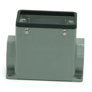RS PRO Heavy Duty Power Connector Housing Surface Mount Die Cast Aluminium IP65 RS-H32A 208-4124