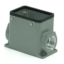 RS PRO Heavy Duty Power Connector Housing Surface Mount Die Cast Aluminium IP65 RS-H32A 208-4124