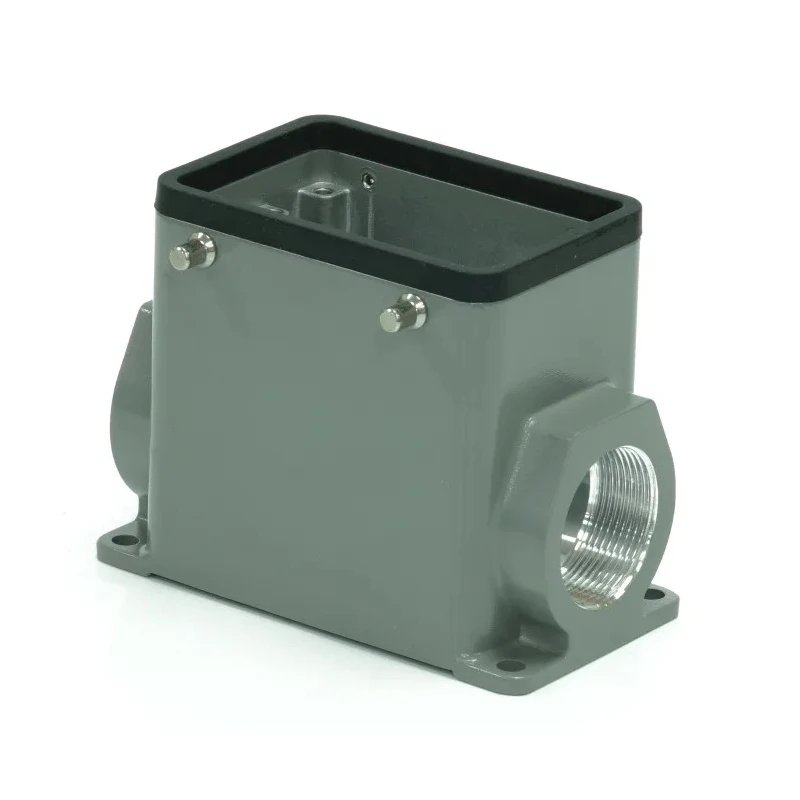 RS PRO Heavy Duty Power Connector Housing Surface Mount Die Cast Aluminium IP65 RS-H32A 208-4124
