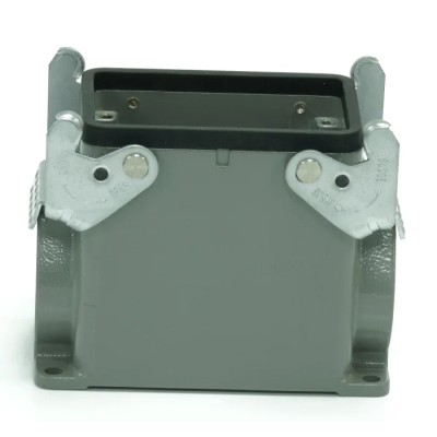 RS PRO Heavy Duty Power Connector Housing, Die Cast Aluminium, Surface Mount, Locking Lever 2, IP65 Protection 208-4123