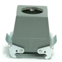 RS PRO Heavy Duty Power Connector Housing Cable-to-Cable, Die Cast Aluminium Body, IP65 Rated, 2 Lever Locking 208-4156