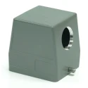 RS PRO Heavy Duty Power Connector Housing 2 Die Cast Aluminium IP65 PG29 Thread Side Mount RS-H32B 208-4158