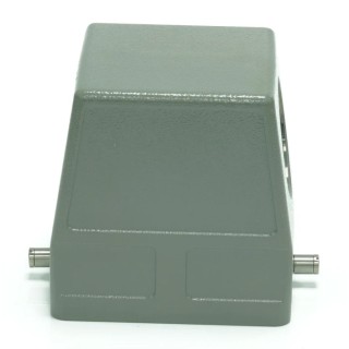 RS PRO Heavy Duty Power Connector Housing Side Mount Die Cast Aluminium IP65 2 Levers PG36 208-4159