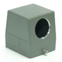 RS PRO Heavy Duty Power Connector Housing Side Mount Die Cast Aluminium IP65 2 Levers PG36 208-4159