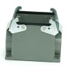 RS PRO Heavy Duty Power Connector Housing M32 Thread Size Die Cast Aluminium Body IP65 Surface Mount 2 Lever Lock 208-4191