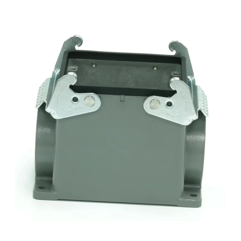 RS PRO Heavy Duty Power Connector Housing Surface Mount Die Cast Aluminium IP65 with 2 Lever Locking RS-H32B 208-4192
