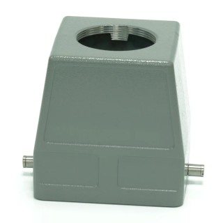 RS PRO Heavy Duty Power Connector Housing Die Cast Aluminium IP65 Top Mount M50 Thread 2 Levers RS PRO 208-4198