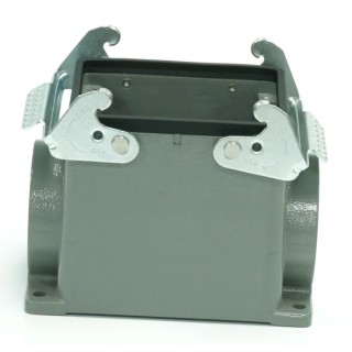 RS PRO Heavy Duty Power Connector Housing 2 Lever Surface Mount Die Cast Aluminium IP65 RS-H32B 208-4193