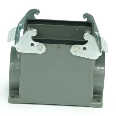 RS PRO Heavy Duty Power Connector Housing 2 Lever Surface Mount Die Cast Aluminium IP65 RS-H32B 208-4193