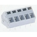 WAGO PCB Terminal Block, 1-Contact, 5 mm Pitch, 24A Current, Polyamide Housing 236-401