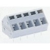 WAGO PCB Terminal Block, 1-Contact, 5 mm Pitch, 24A Current, Polyamide Housing 236-401