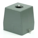 RS PRO Heavy Duty Power Connector Housing Top Mount Die Cast Aluminium IP65 RS PRO 208-4199