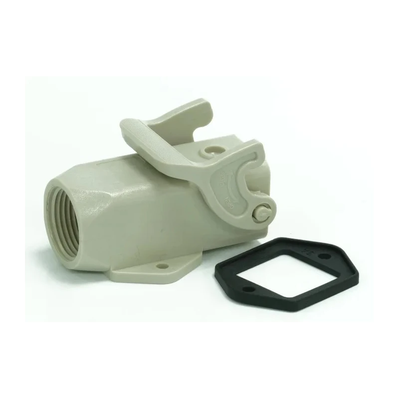 RS PRO Heavy Duty Power Connector Housing Surface Mount Die Cast Aluminium IP65 RS-H3A.P 208-4215