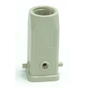 RS PRO Heavy Duty Power Connector Housing Die Cast Aluminium IP65 Top Mount PG11 Thread Size 2 Levers RS PRO 208-4219