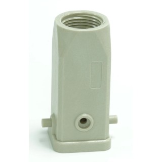 RS PRO Heavy Duty Power Connector Housing Die Cast Aluminium IP65 Top Mount PG11 Thread Size 2 Levers RS PRO 208-4219