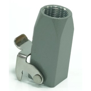 RS PRO Heavy Duty Power Connector Housing 1 Lever, Die Cast Zinc Material, IP65, Thread Size M20, RS-H3A 208-4225