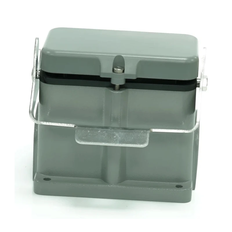 RS PRO Heavy Duty Power Connector Housing, Die Cast Aluminium Surface Mount, IP65, Locking Type 1 Lever RS-H48B 208-4251