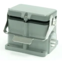 RS PRO Heavy Duty Power Connector Housing, Die Cast Aluminium Body, IP65, Surface Mount, 1 Lever Locking, PG36 208-4257