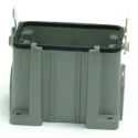 RS PRO Heavy Duty Power Connector Housing, Die Cast Aluminium, IP65, Surface Mount, M40 Thread, 1 Lever Locking 208-4259