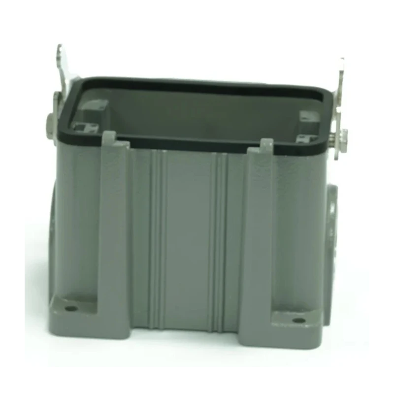 RS PRO Heavy Duty Power Connector Housing, Die Cast Aluminium, IP65, Surface Mount, M40 Thread, 1 Lever Locking 208-4259