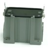 RS PRO Heavy Duty Power Connector Housing, Die Cast Aluminium, IP65, Surface Mount, M40 Thread, 1 Lever Locking 208-4259